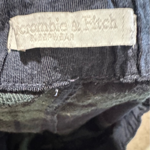 Abercrombie & Fitch Plaid Flannel Pajama Lounge Pants Small - Picture 5 of 6
